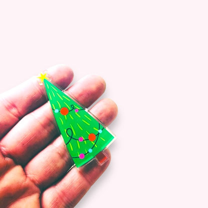 UV Printed - Christmas Tree 2 pair set