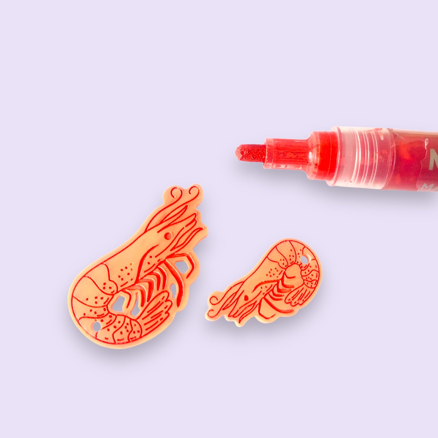 Paint Fill Shrimps - Two Sizes