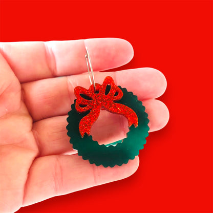 Festive Wreath Stacker - 3 Pair Set