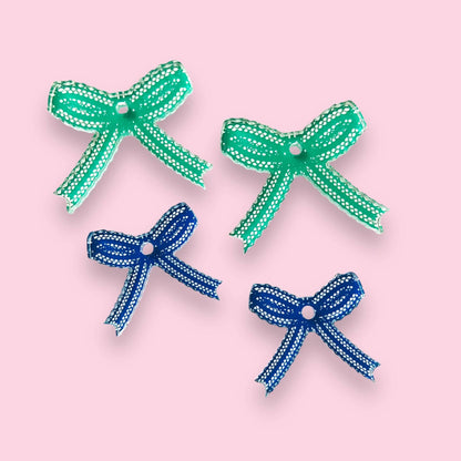 Deluxe Lace Bows - 2 Sizes