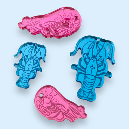 Paint Fill Rock Lobsters - Two Sizes