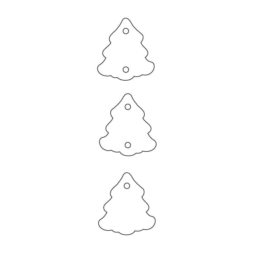 Woodland Twinkle Tree Totem - 3 Pair Set