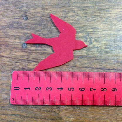 Crafty Cuts Laser Large_shapes Swooping Swallow One Pair
