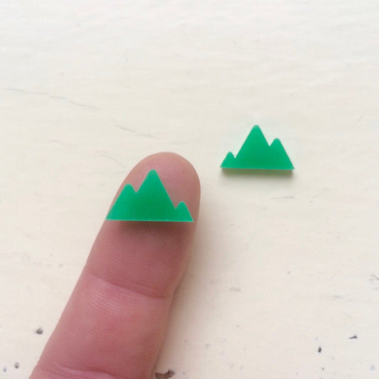 Crafty Cuts Laser MINI_ER Mountain - Mini Cabochons - 10 Pairs