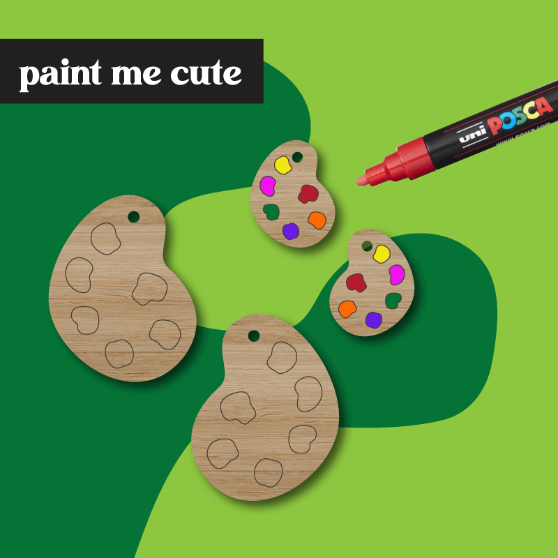 Bamboo Artist Palette - 2 sizes