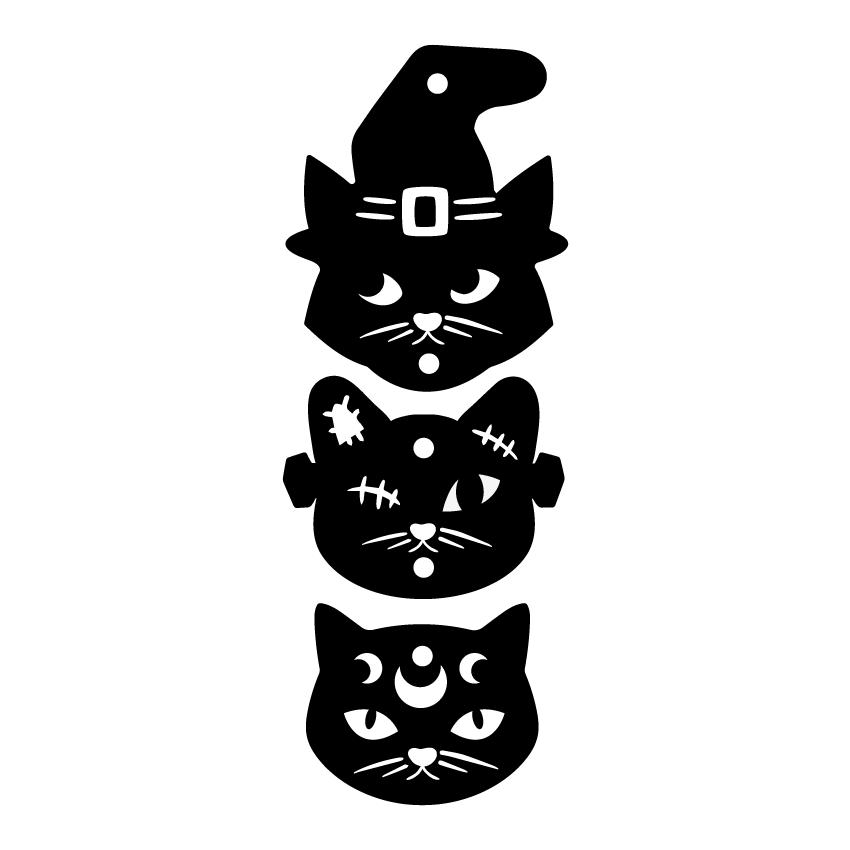 Magical MEOW Totems - 3 Pair Set